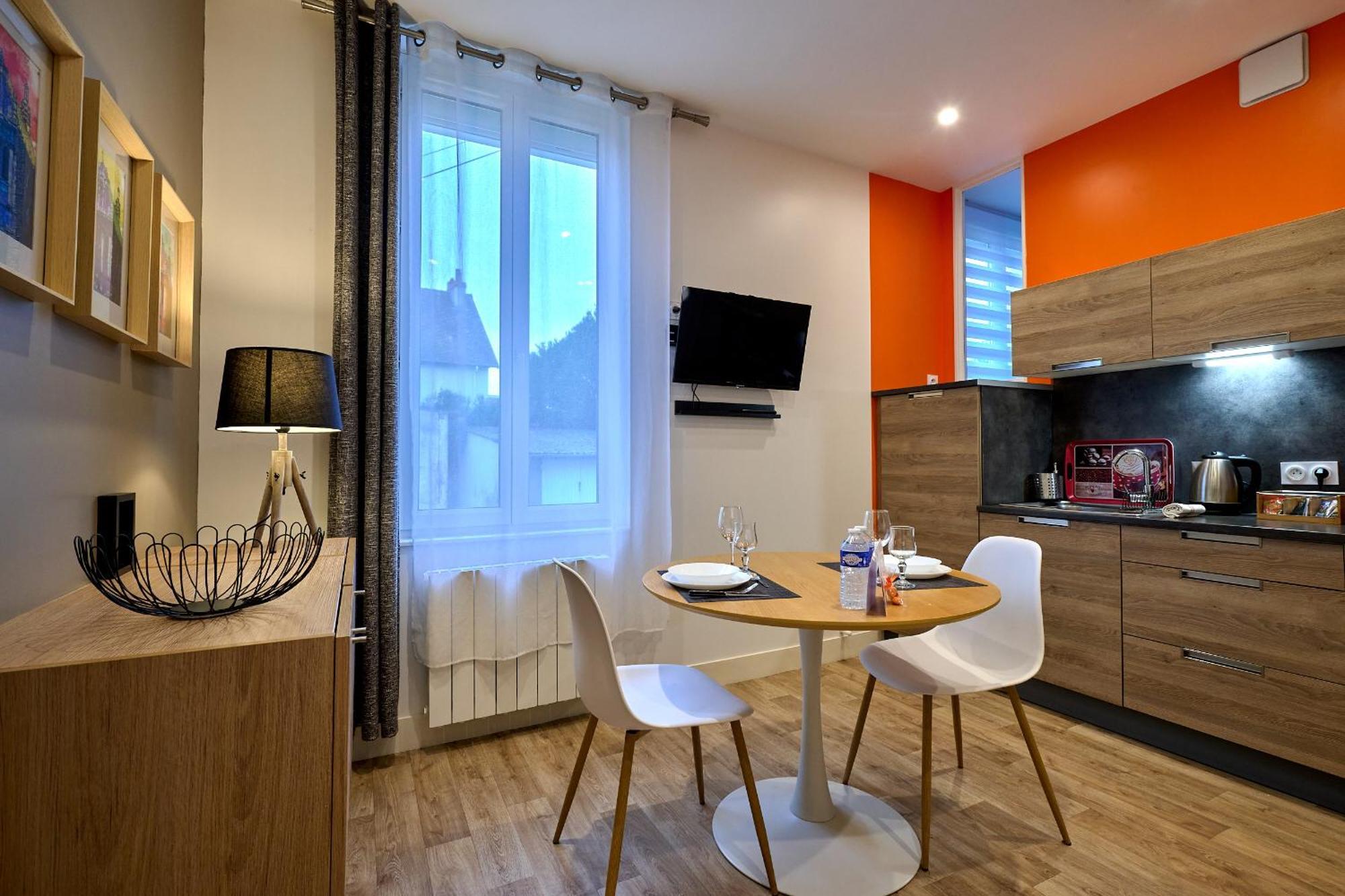 Le Faidherbe Style Appart' Hotel - Wifi Gratuit - Parking Gratuit Calme Et Lumineux Невер Екстер'єр фото