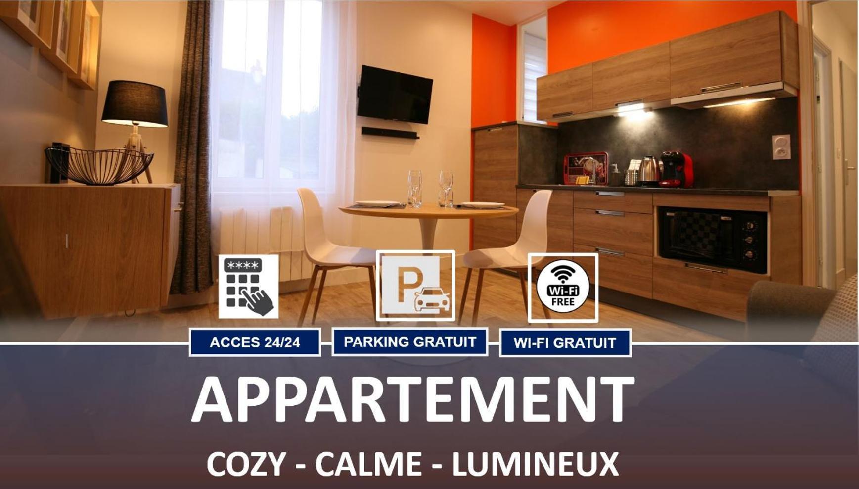 Le Faidherbe Style Appart' Hotel - Wifi Gratuit - Parking Gratuit Calme Et Lumineux Невер Екстер'єр фото